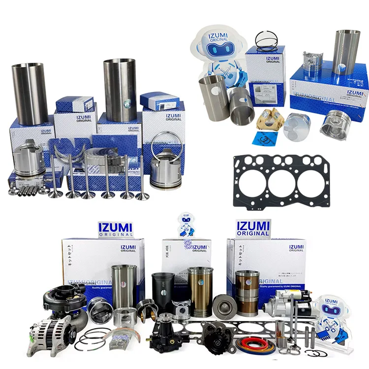 IZUMI ORIGINAL 3TNE68 Overhaul Rebuild Kit Diesel Engine Parts For YANMAR