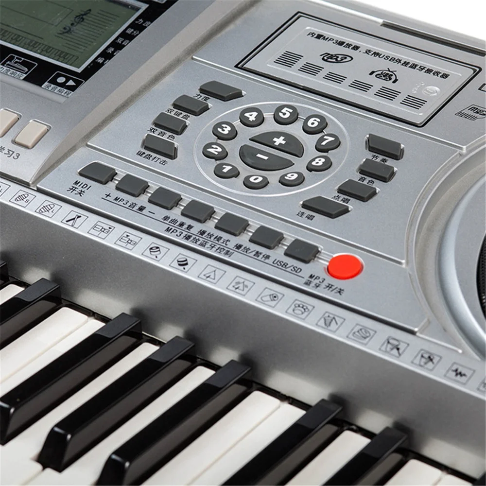 Popular 61-Key Interactive Electric Piano Keyboard for Kids