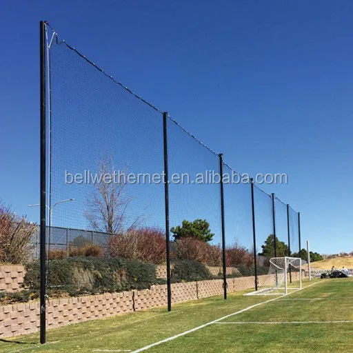 Производитель спортивной сетки для забора, высокопрочная полипропиленовая Высококачественная наружная квадратная сетка, зеленая или индивидуальная рулонная упаковка 004