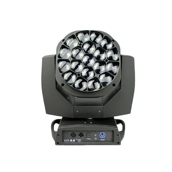 Stage Dmx Control Zoom 19x4in1 Led Bee Eyes Moving Head Light For Project
