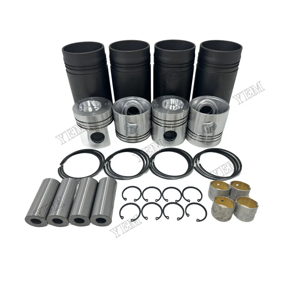 Cylinder Liner Kit Compatible for Komatsu 4D105 Aftermarket Engine Parts 3