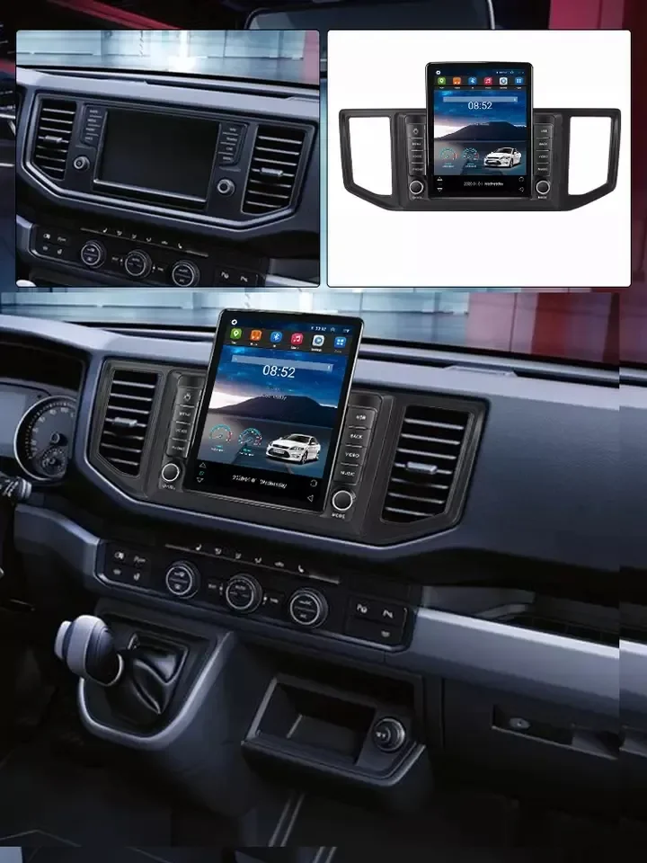 Android 13 8+128G Car Stereo for VW Crafter 2017-2021 Radio Audio System DSP IPS Screen Car-play Car Audio Android