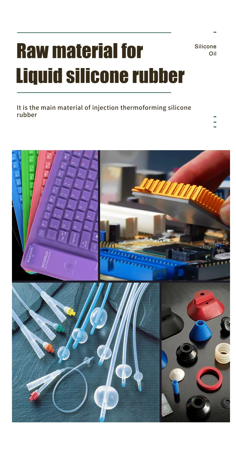 1000 Mpa.s Vinyl Terminated Silicone Oil Is The Raw Material Of Liquid