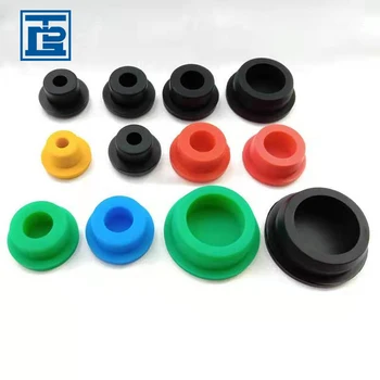 TONGDA OEM Customize Sealing Natural Rubber End Cap with Various Sizes Fixed Silicone Rubber Plug/stopper Sealing Parts