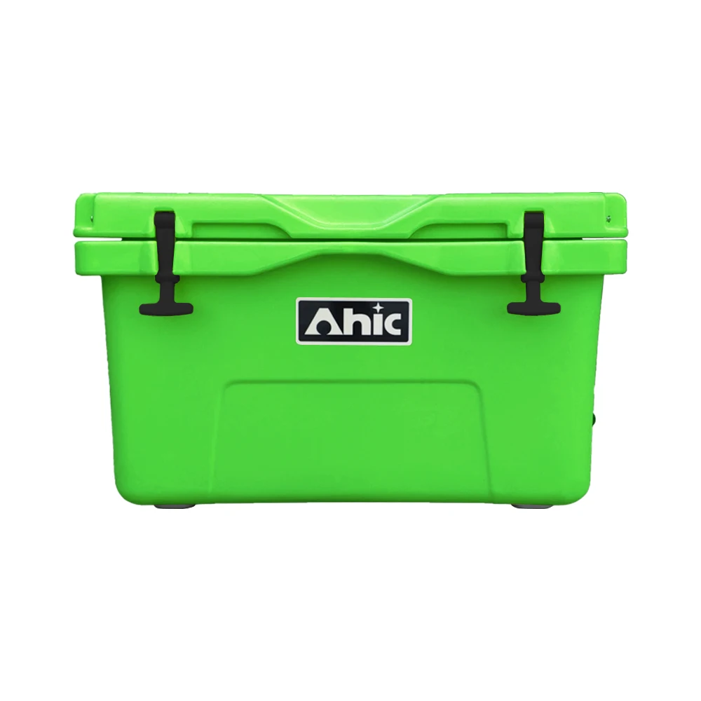 ODM Deign Custom 45L Rotomolded Cooler Boxes Ice Chest Insulated Hard Cooler for Camping Keep Cold for 5 Days