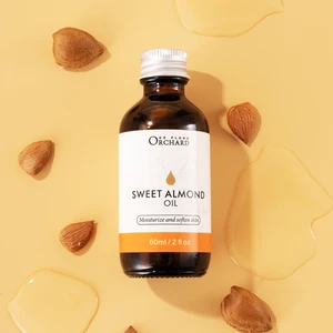 Private Label Organic Massage Oil Moisturize and Soften Skin Sweet Almond Oil 60ml