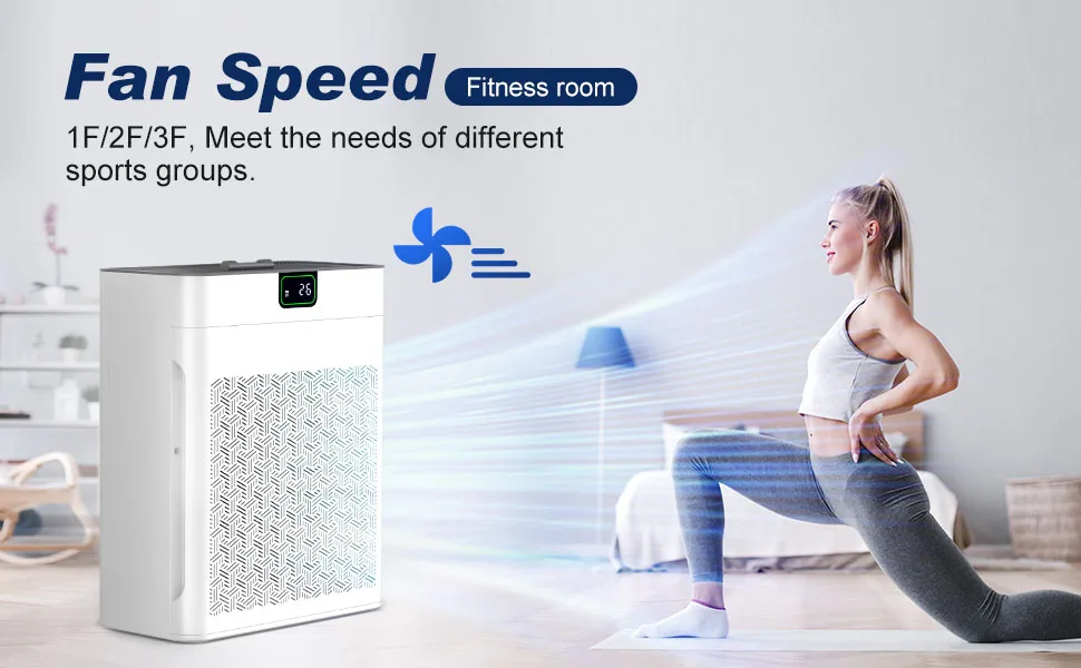 Air Purifiers for Home Large Room with PM 2.5 Display Air Quality Sensor, Aromatherapy,HEPA Air Purifier for Bedroom