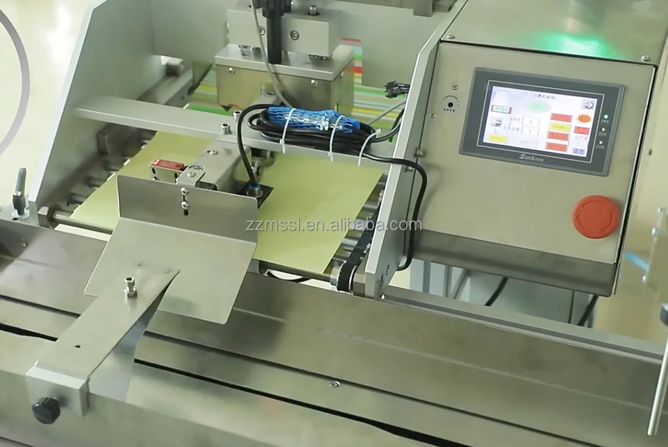 Multi Size Card Paper Counting Machine Notebook Page Feeding Inner Paper Insert Machine