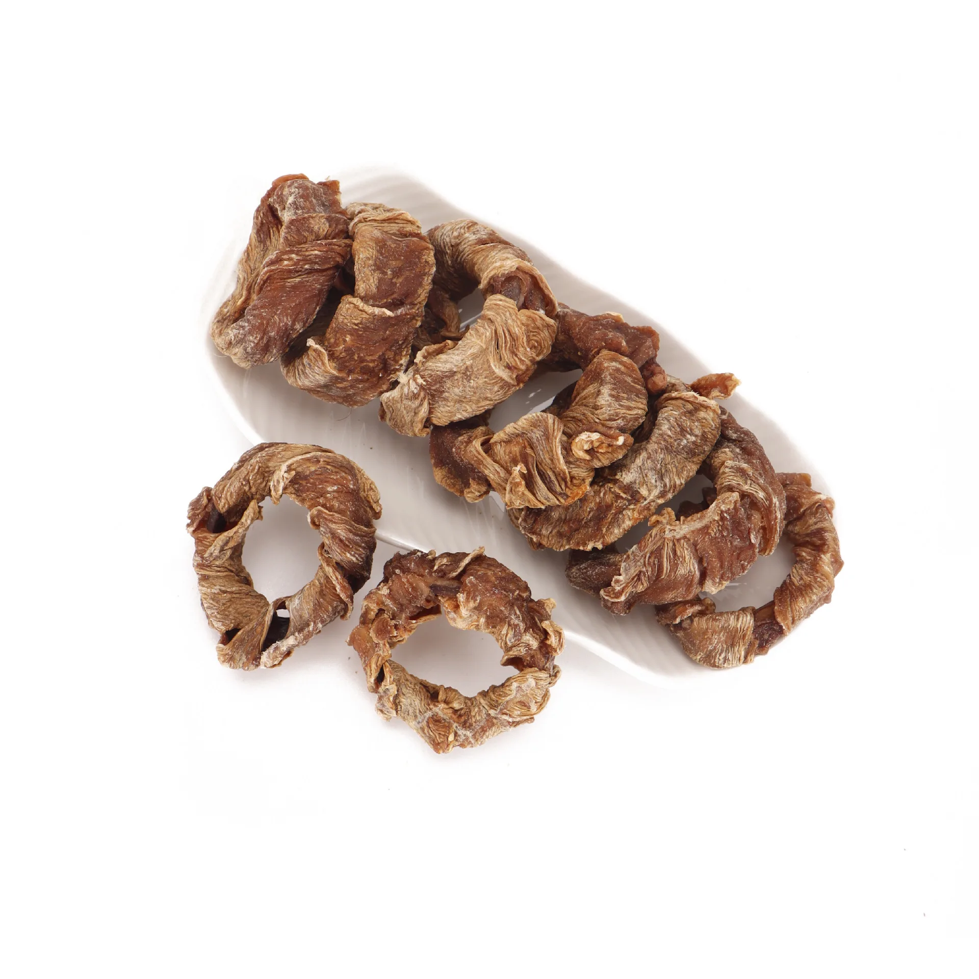Cow Throat Around Duck Dog Molars Beef Pet Snacks Handmade for Dogs & Cats Adult Shandong Export Wholesale manufacture