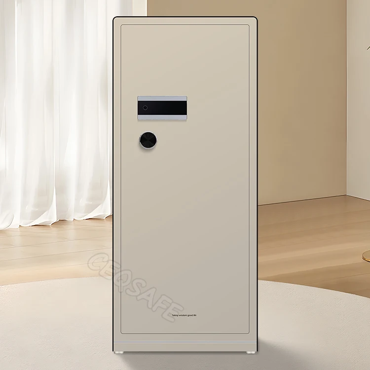 CEQSAFE Security Digital Electronic Safe Box Steel Household Safe with Fingerprint Lock for Home Storage