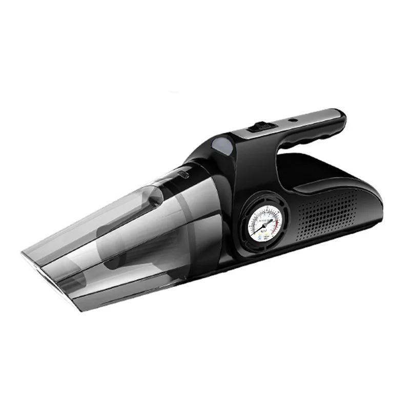 Wet and Dry Handheld Vacuum Cleaner Car Tire Inflators Pump Wireless Car Vacuum Cleaner Air Pump
