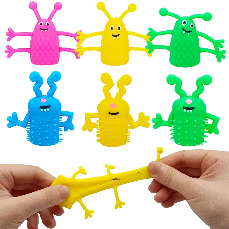 Marionnettes à Doigts Monstres - 20 Pièces Pour Jeux D’imagination | Interactif Parent-enfant | Idéal Pour Scénarios Et Histoires