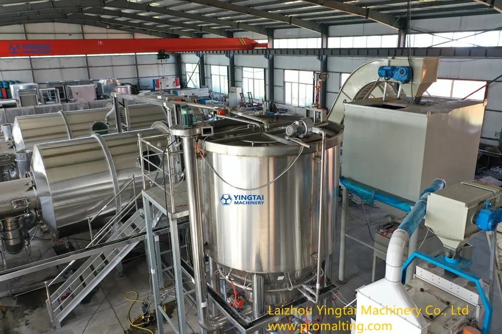 Economical Craft Malt Line Malting Equipment For Craft Malthouse And
