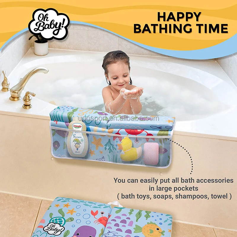 Uoo Customized Bathtub Kneeling Pad Bath Kneeler With Elbow Pad Rest