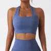blue bra