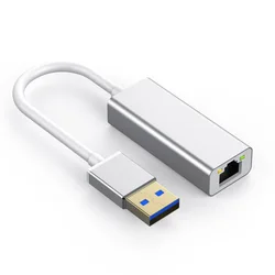 USB порт Gigabit Ethernet адаптер USB 3,0 для RJ45 Lan 1000 Мбит/с внешний для Windows 10 Mac портативных ПК