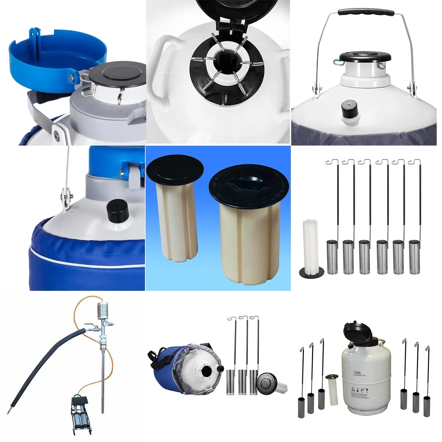 Cryogenic Liquid Nitrogen Transport Semen Storage Tank Container Price