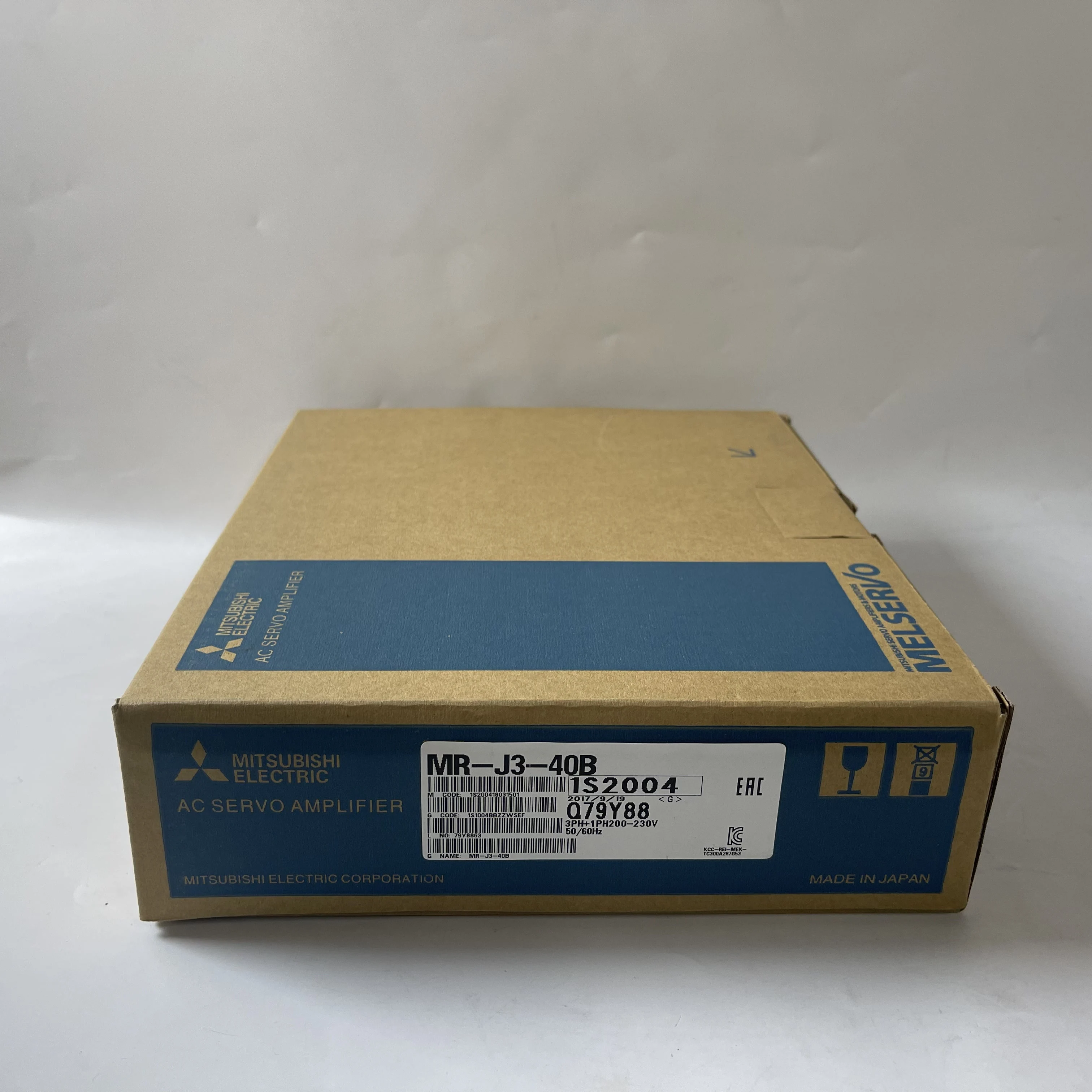 MITSUBISHI AC Servo Amplifier MR-J3-40B MITSUBISHI AC Servo Amplifier MR-J3-40B