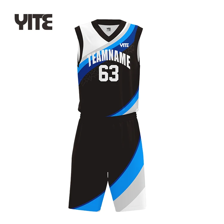 Source White and blue color men sports custom design your own free cool basketball  jersey designs on m.