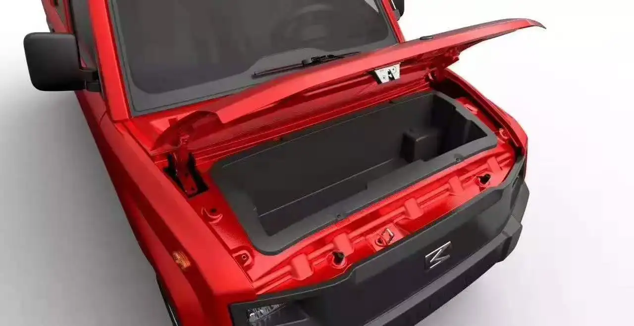 72 в 4 кВт 4-дверный двухрядный электрический автомобиль мини-грузовик пикап пассажирский Электрический автомобиль