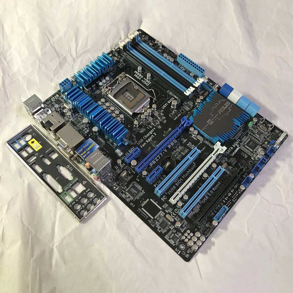 For ASUS P8Z77-V PRO Desktop Motherboard with Integrated Graphics Double DDR3 Memory Channel Fully Tested Good Quality Used New