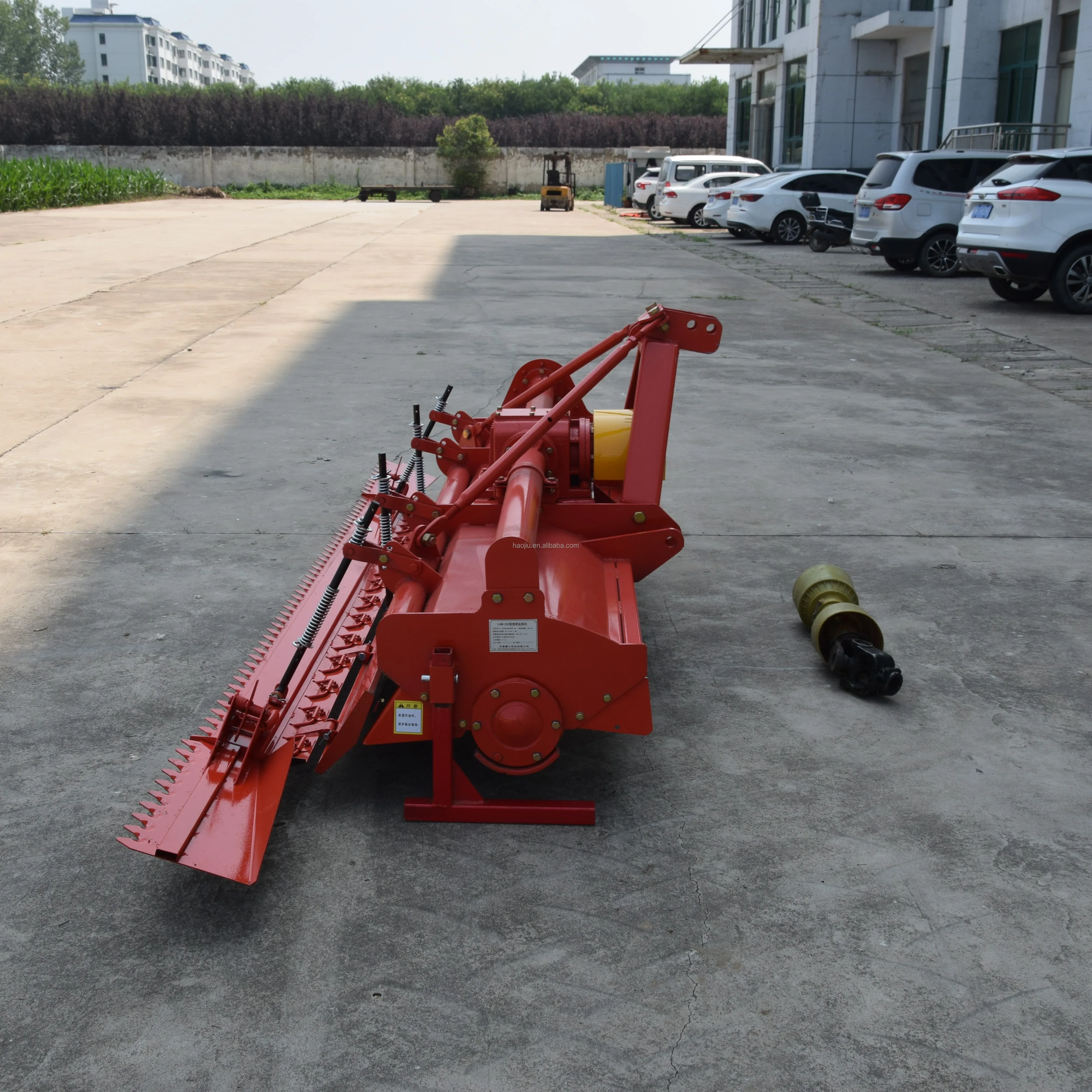 Farm Tractor Implement 50-60HP Paddy Field Stubble Cultivator With Stubble Burial Slurry Stirring Leveling Machinery