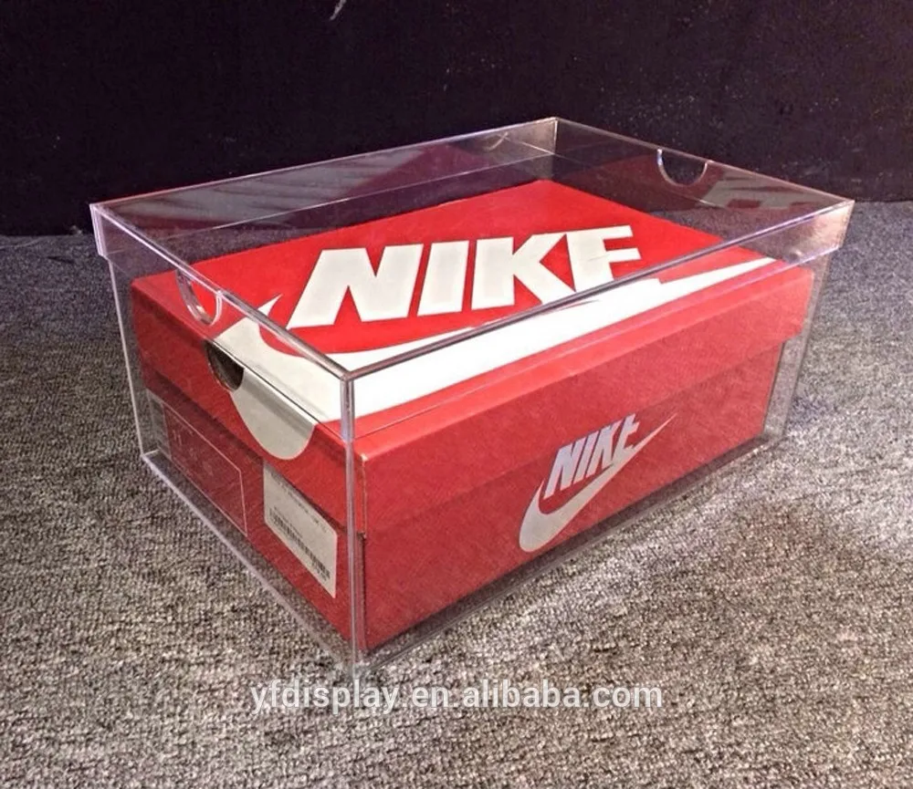 A la meditación Jarra explique Acrilico Su Misura Scarpe Nike Box - Buy Trasparente Scatola Di Scarpe  Product on Alibaba.com