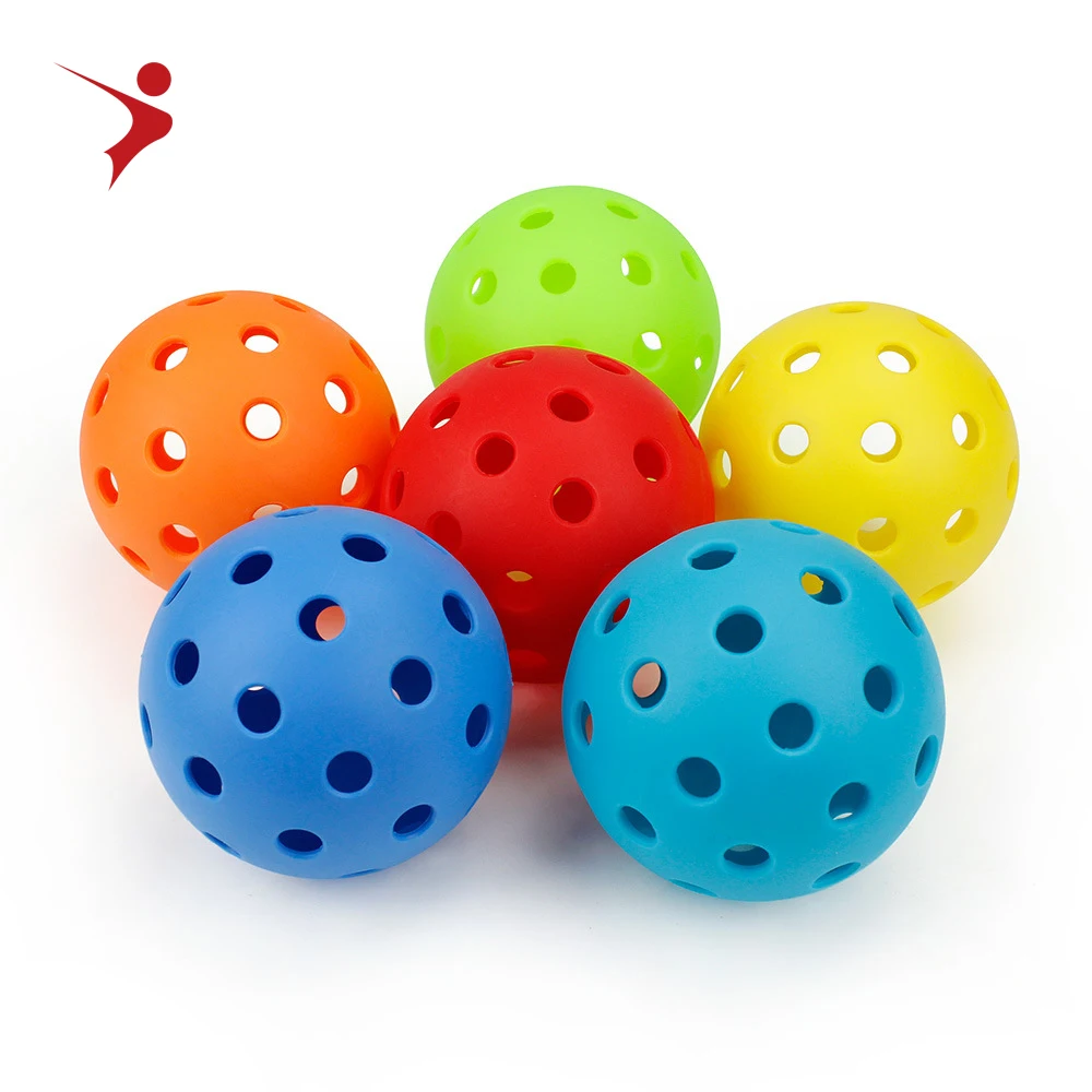 Regail Sports Outdoor Pickleballs 40 Holes Indoor 26 Pickleball Balls - USA USAPA Approved US Open