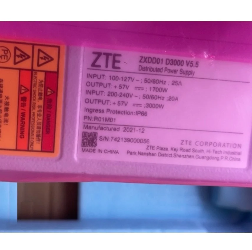 Módulos rectificadores PAD Power System ZXDD01 D3000 V5.5 para