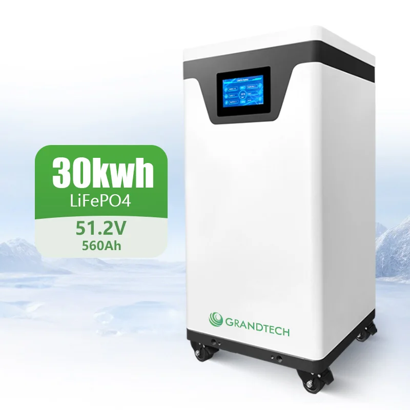 Grantech Solar Lifepo4 48V 300Ah 560Ah Lithium Jern Phosphat Batteri 15kW 30kWh Lithium Ion Batteripakke til Solenergi
