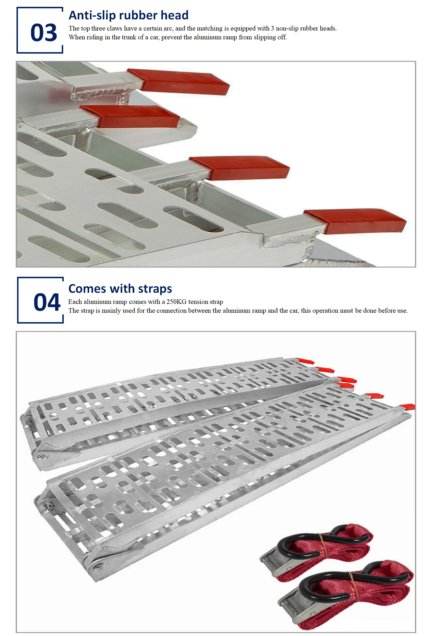 product aluminium loading ramp atv ramp more weight bearing motorcycle ramp-21