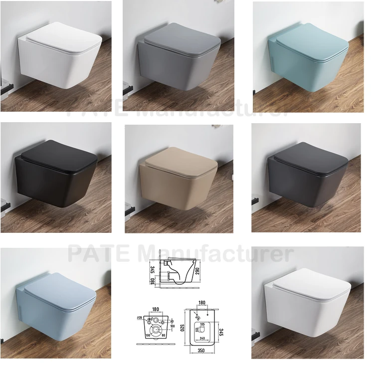 CE European Fix in Wall Concealed tank for Wall Hung Water Closet Conceal Cistern for Bathroom Wall Mount Toilet