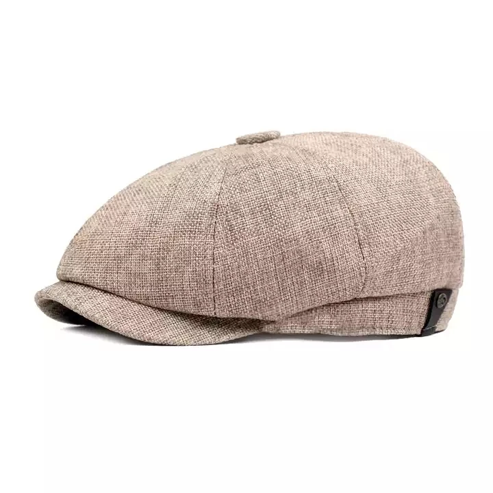 Tinysiry Béret Rétro Casual Homme - Ajustable Coton Confortable Printemps Automne
