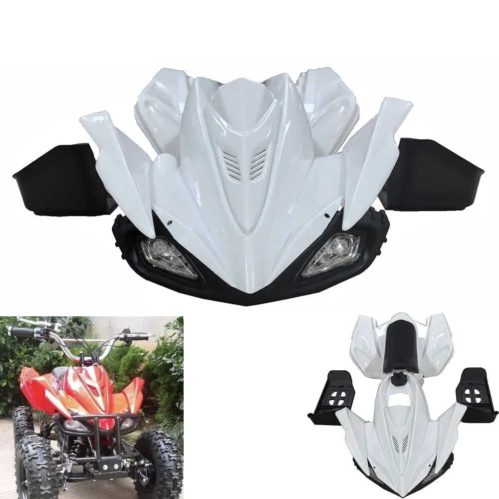 2pcs Mud Cover Fender For Mini Bike ATV Go kart Quad Buggy E-Bike 4 Wheeler