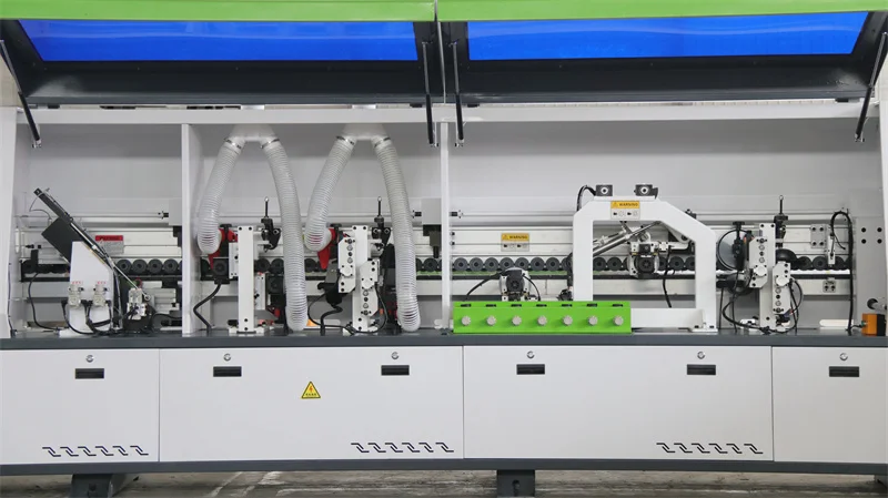 8 Functions 368YJ Factory Supply  Rough and Fine Trimming Pre Milling Corner Trimming Woodworking Edge Banding Machine