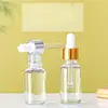 Transparent Bottle+Silver Cap