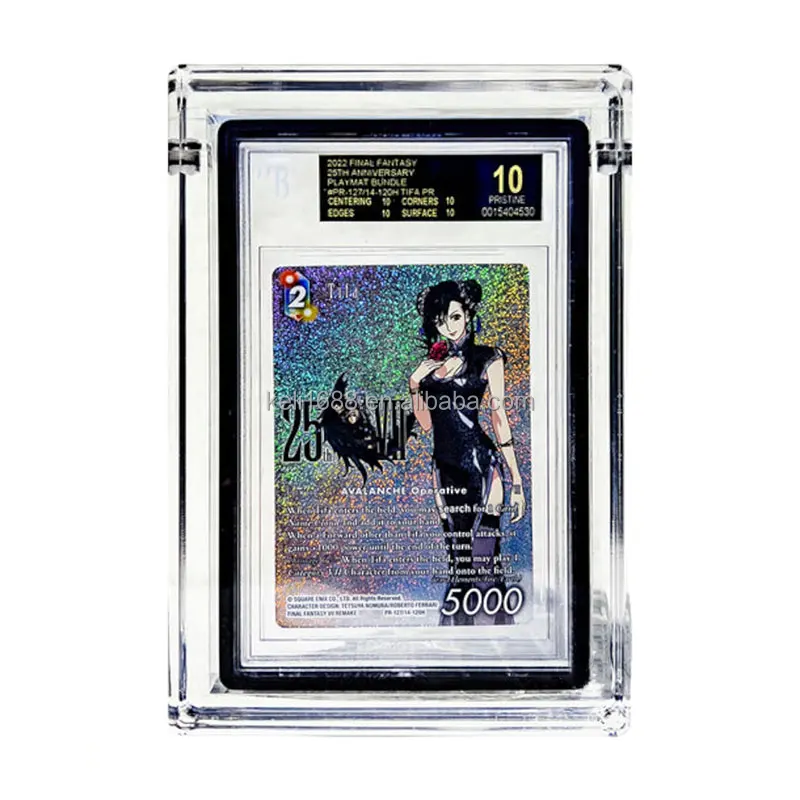 The Acrylic Box Acrylic Case Akrylkasse BGS Graded Card PA CGC Trophy  Graded Card Display Guard