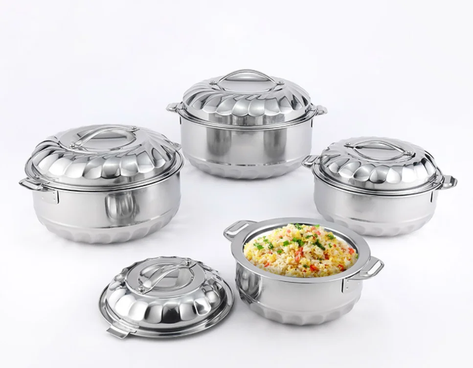 Stainless Steel Double Layer Orchid Preservation Pot,Kitchen Cooking