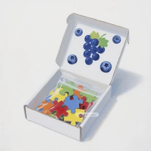 Puzzle Factory Personalized Fruit Pattern 100 500 1000 Customized Printed Children's Paper Jigsaw Puzzles