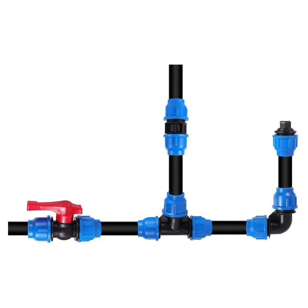 Yahenda 10 Stück 1/2 Zoll PVC Doppelgewinde-Kupplungen – Für Gartenbewässerung, Sprinkler & Tropfsysteme