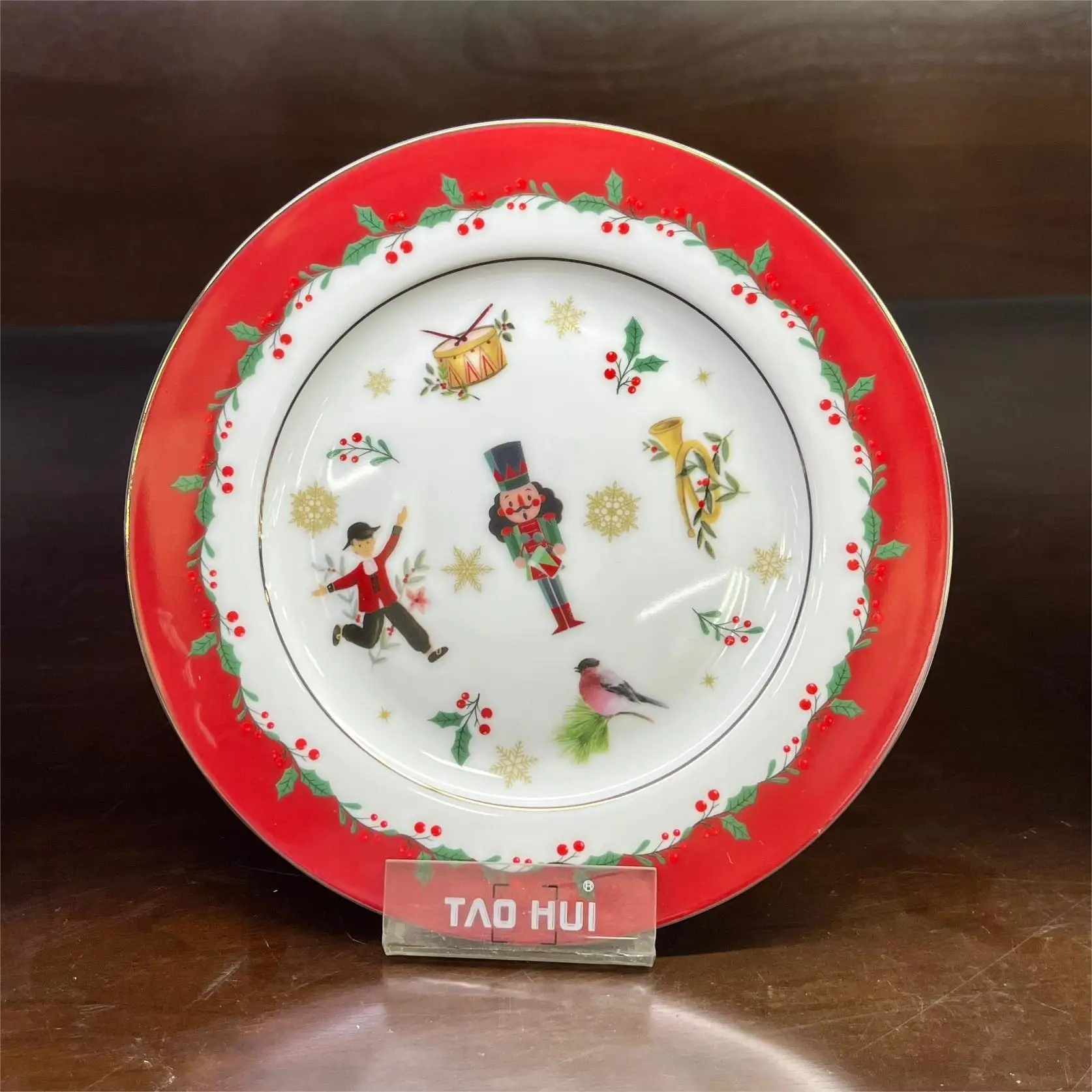 Ceramic Promotion Holiday Dish Plate Set for Dinners and Parties supplier