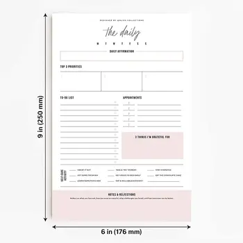 High Quality Paper Things To Do List Daily Weekly Planner Memo Pads Stationery Tear Away Custom Printed Notepads With Logo