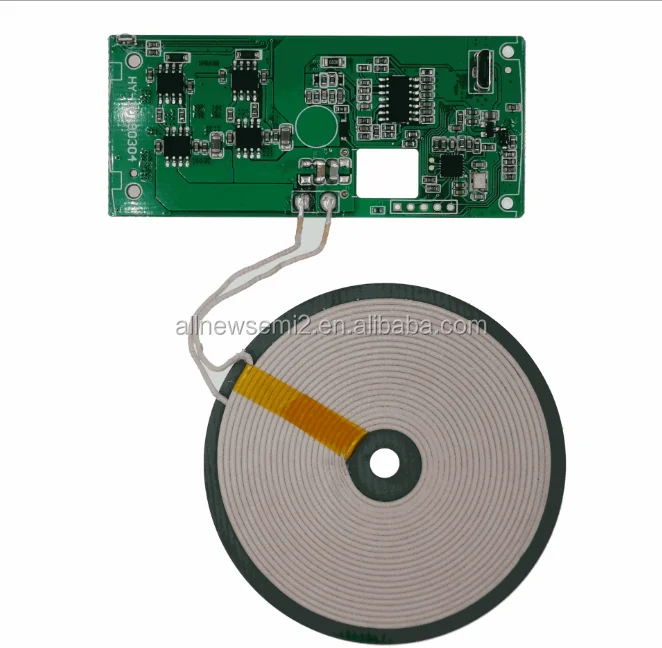 One-Stop Supply Five coil 10W fast charging Wireless charging module wireless charging PCBA [PCBA customization] chip Components