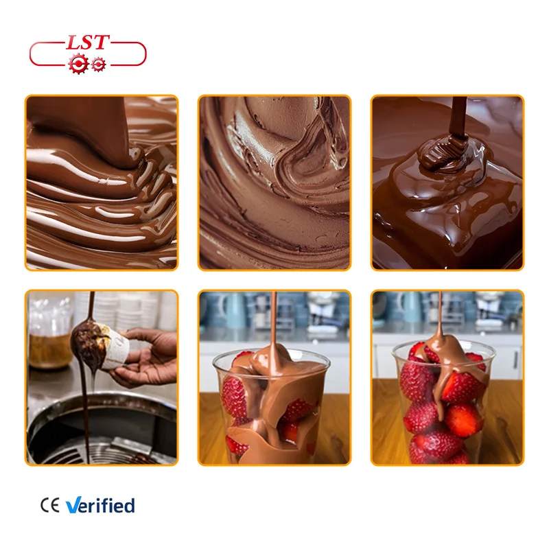LST Hot Sale 5.5L Mini Chocolate Melting Machine Hot Chocolate Dispenser Machine Strawberry Chocolate Melting Machine