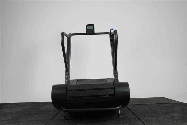 
 Домашняя и коммерческая неэлектрическая ручная беговая дорожка для фитнеса с деревом, самообеспечивающаяся изогнутая беговая дорожка  