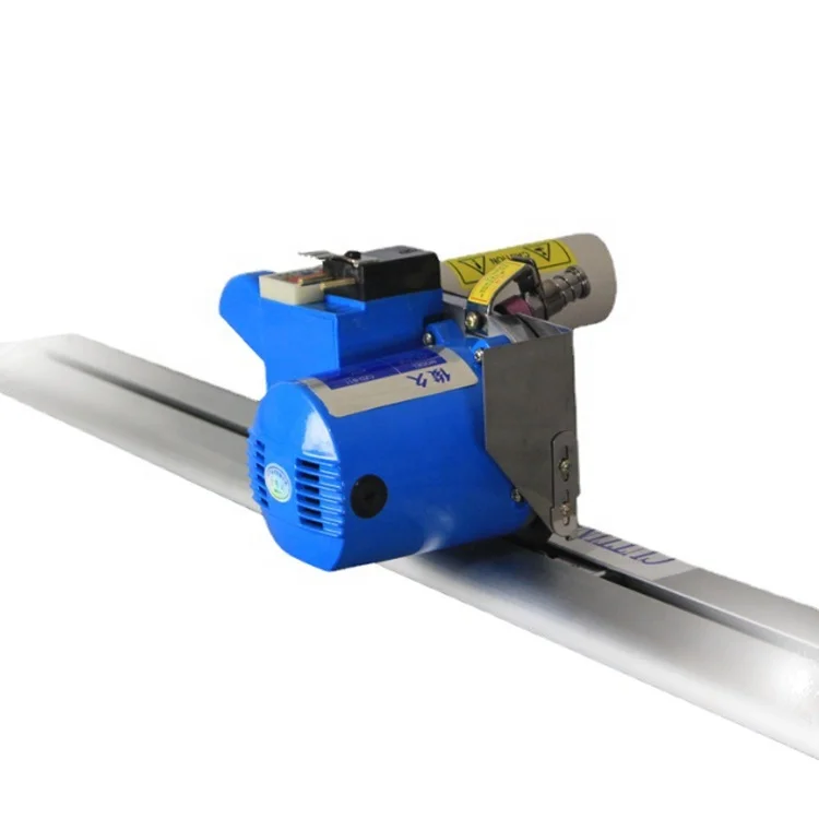 Automatic Cloth Cutting Machine Track Electric Scissors Fabric End Cutter