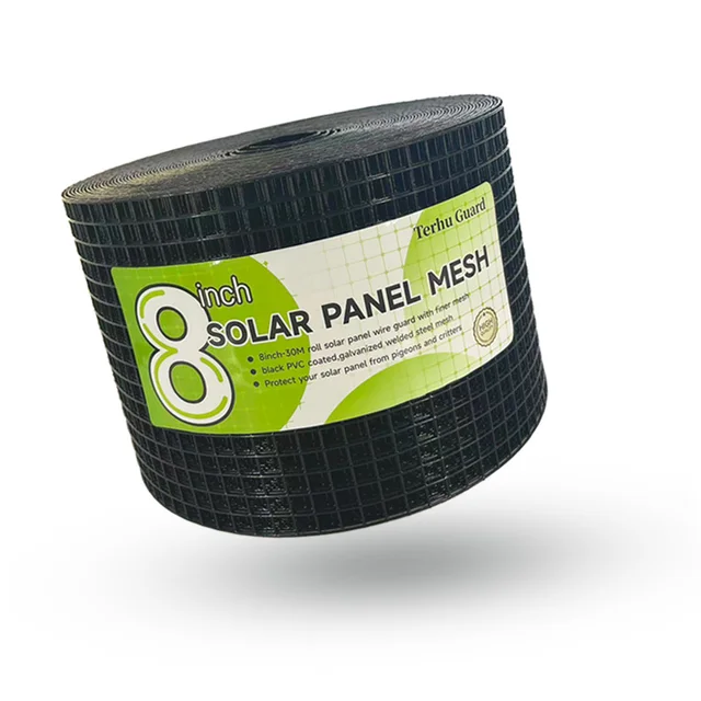 Stainless Steel Bird Mesh for Solar Panels 1.0mm 8''x100ft Bird Nesting Physical Block Rodent Barrier Mesh