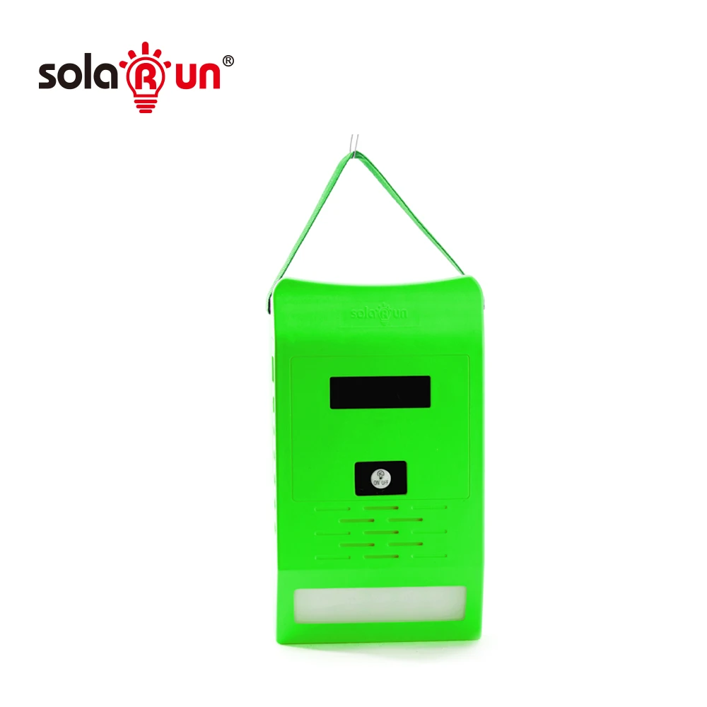 Solarun New Product Home Application Multi Solar Power Home Lighting System Kit