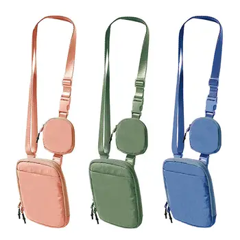 Lulu Single Shoulder Bag  Waterproof Nylon Yoga Bag Detachable Large Child Bag Portable For Women Handbag