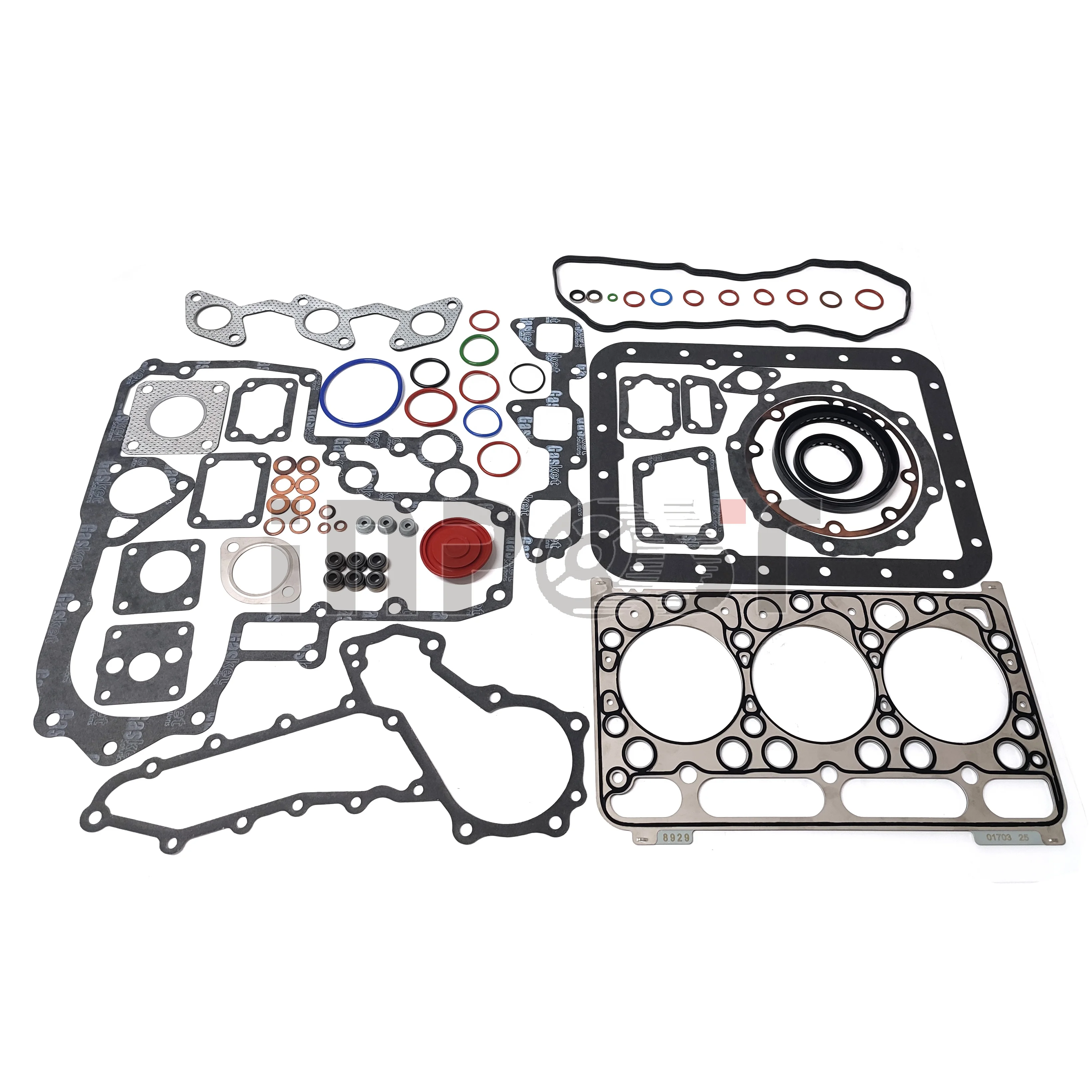D1703 D1703 Engine Rebuild Kit Overhaul Set for Kubota Engine Diesel 325C Mini Excavator L3300DT Kubota Tractor
